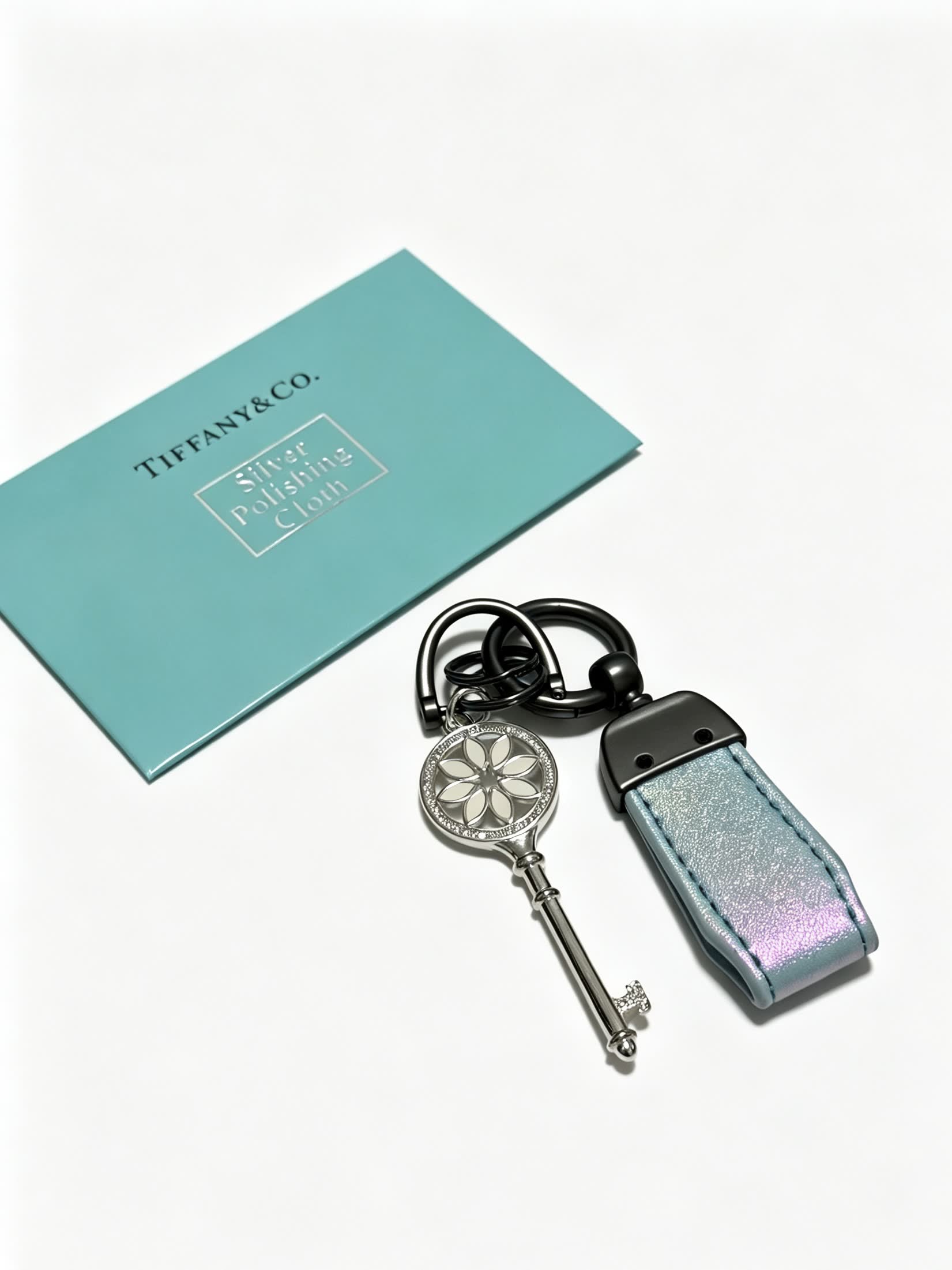 Tiffany & Co. Sterling Silver Key Charm